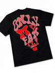 OMF Red Light Bulb Crewneck Tee – Black