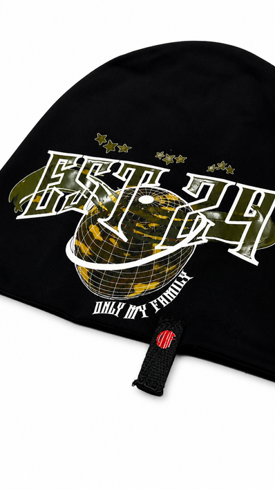 OMF EST. 24 Blackout Field Beanie
