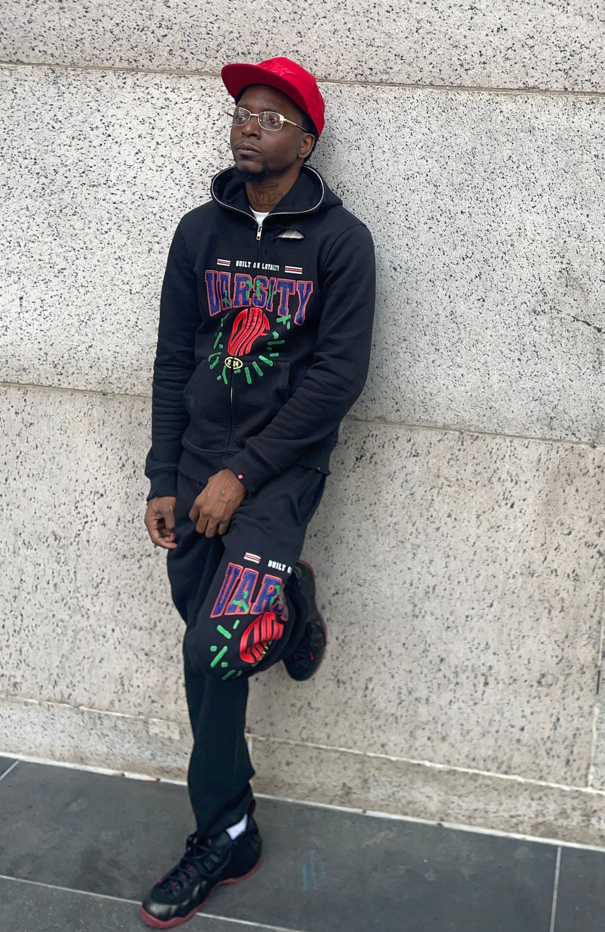 OMF “Main Character” Men’s Sweatsuit – Black